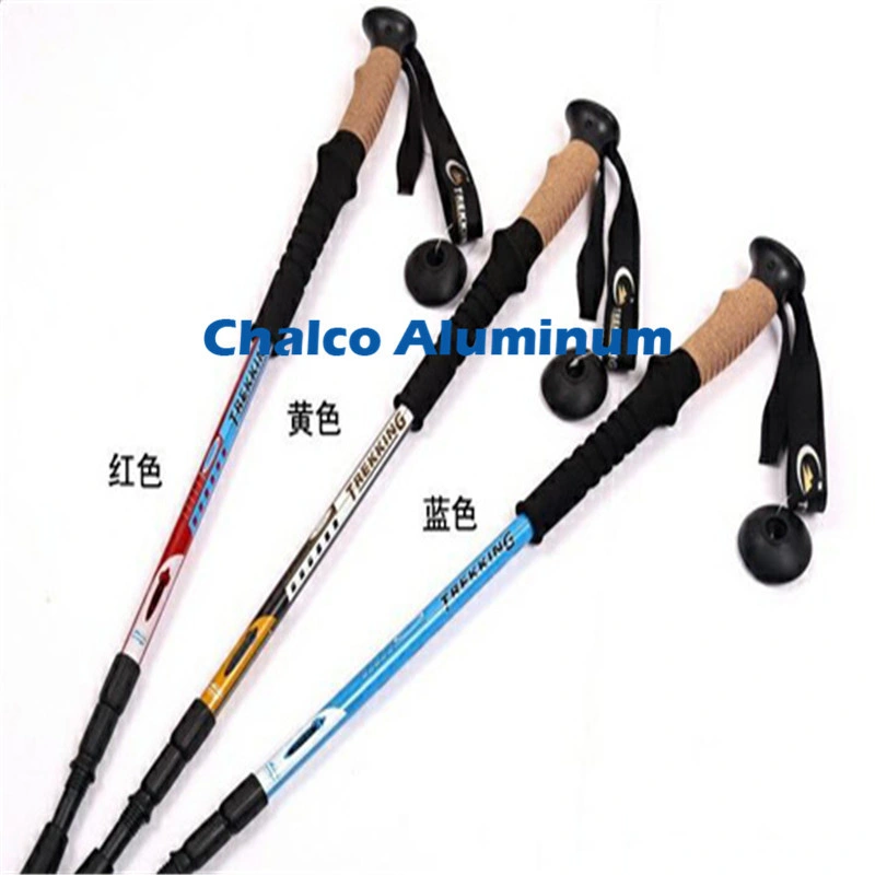 Aluminum Aluminium Extension Ski Poles Trekking Poles