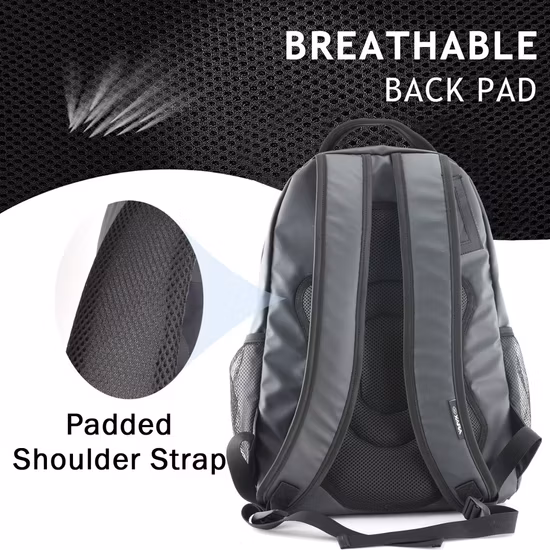 Mochila impermeable por encargo del bolso de escuela del ordenador portátil del viaje del deporte