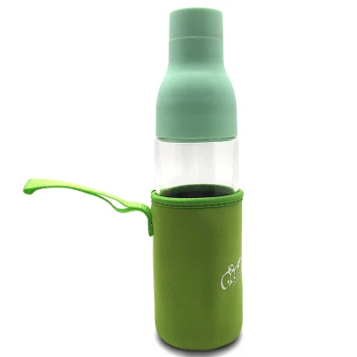 Venta al por mayor de neopreno personalizado aislado puede botella de agua de vidrio Cooler Sleeve